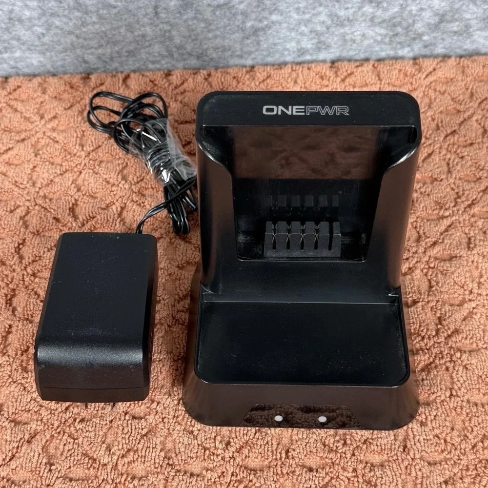 Hoover ONEPWR Battery Charger BH05000 Lithium Ion Power Station Black Solid